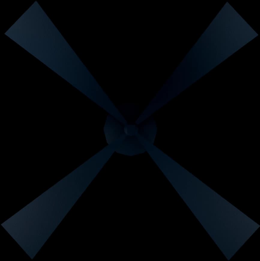 Black Ceiling Fan