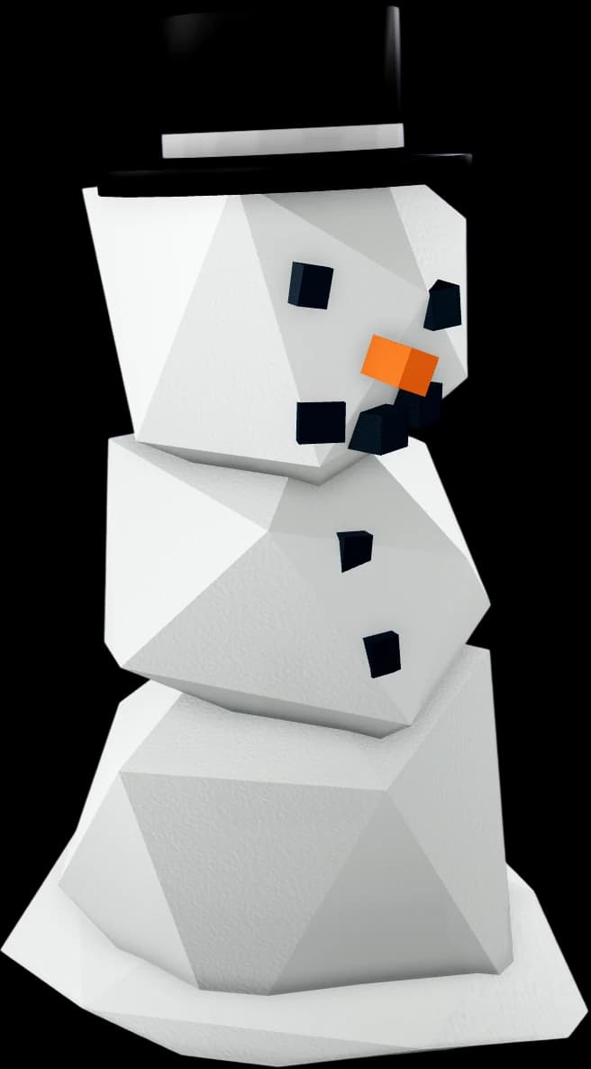 Giant OG Snowman