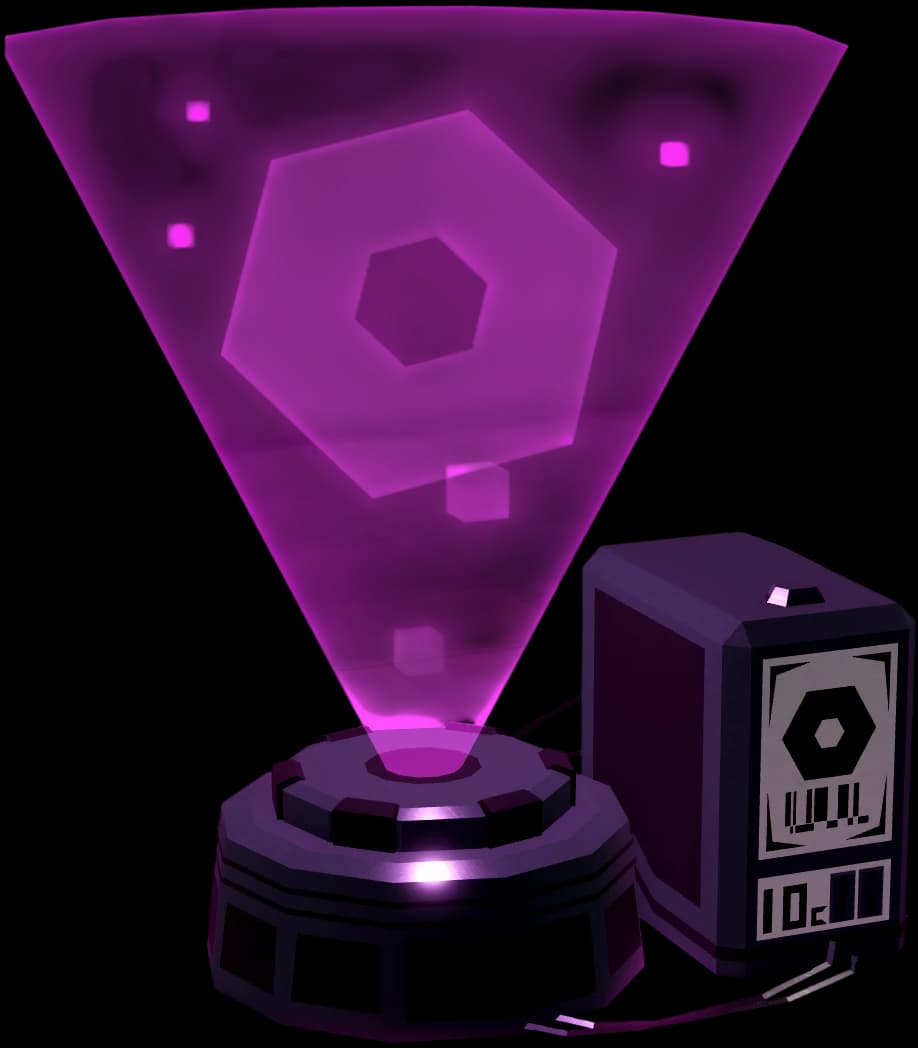 Hologram Donut Vendor
