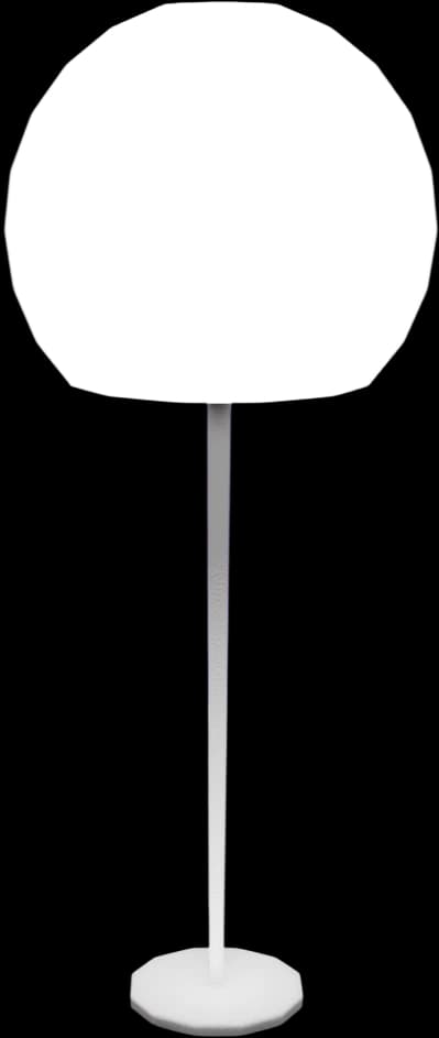 Modern White Lamp