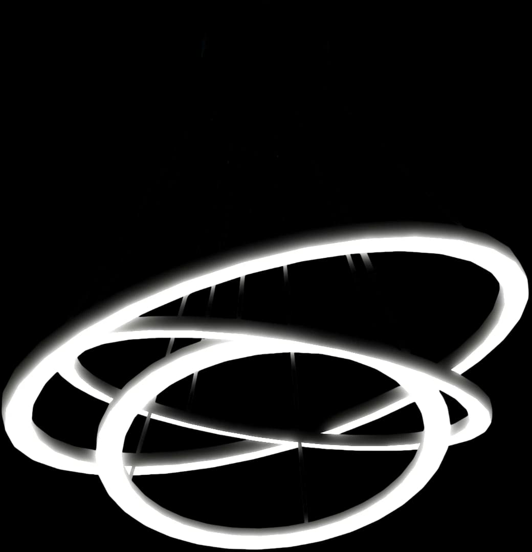 SmallOrbitalChandelier