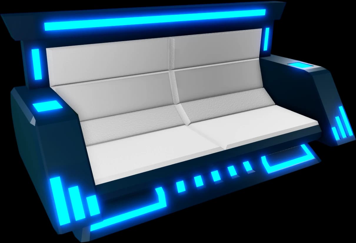 CyberBlue Couch