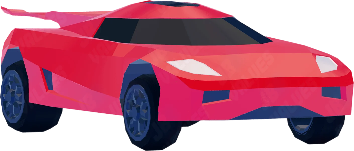 Roblox Jailbreak Bloxy Rare Car Texture Rim Spoiler Skin